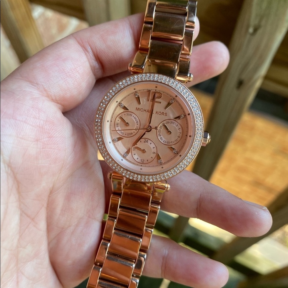Michael Kors Rose Gold Watch
